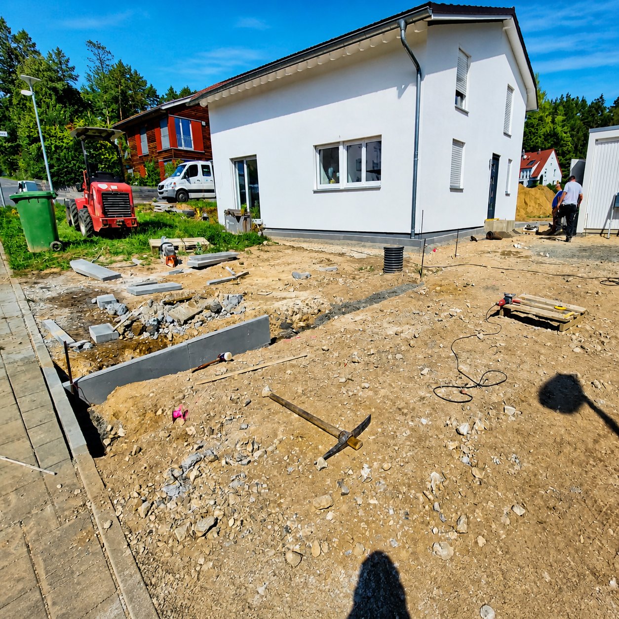 Wege rund ums Haus